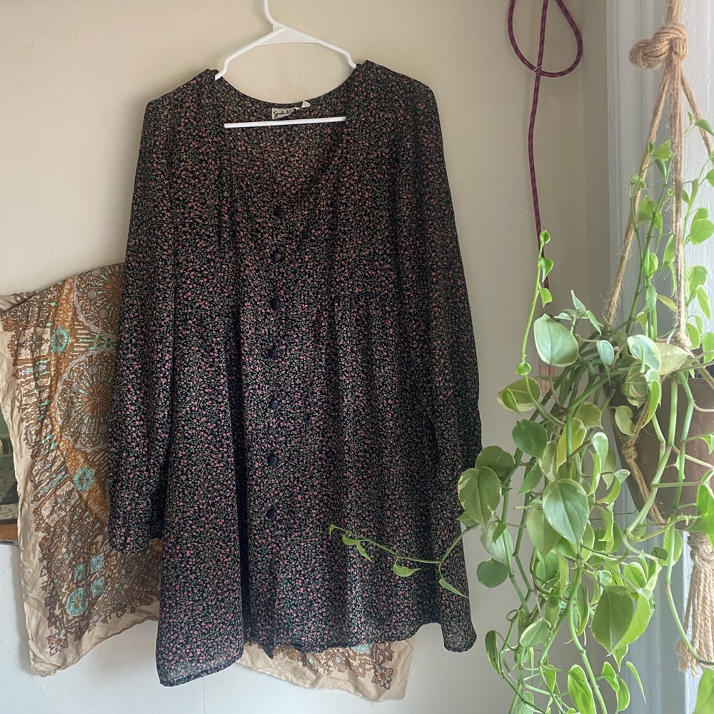 90’s floral dress